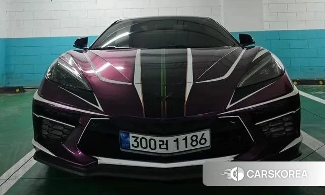 Chevrolet Corvette 2023 Черный из Кореи