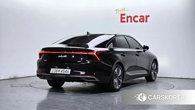 Kia K8 Hybrid 2022 Черный из Кореи