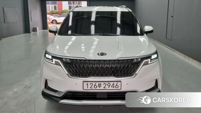 Kia Carnival 4th generation 2021 Белый из Кореи