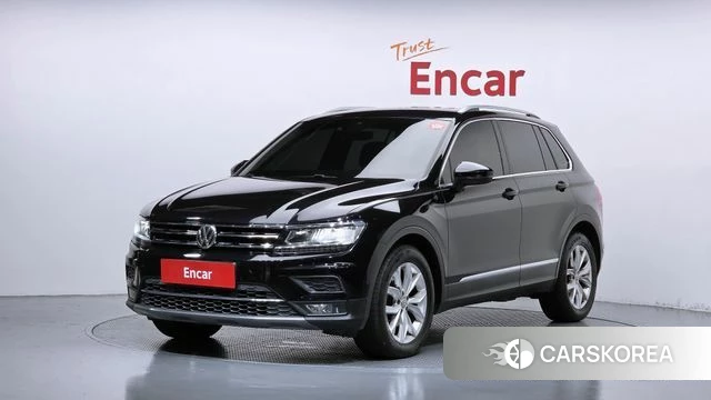 Volkswagen Tiguan second Generation 2018 Черный из Кореи