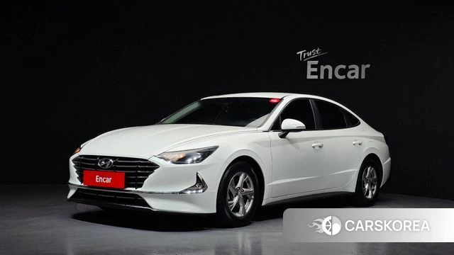 Hyundai Sonata (DN8) 2019 Белый из Кореи