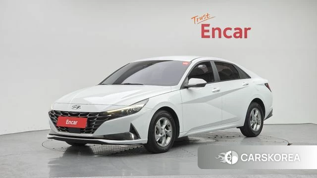 Hyundai Avante (CN7) 2020 Белый из Кореи