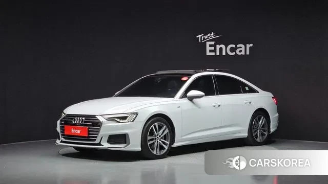 Audi A6 (C8) 2021 Белый из Кореи