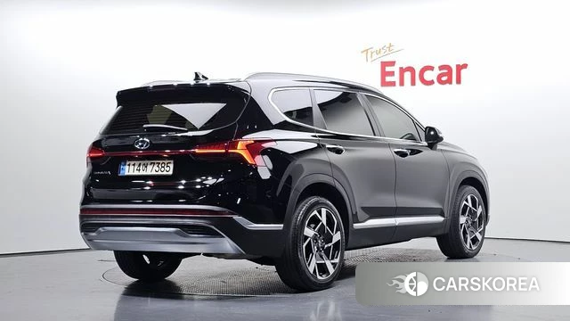 Hyundai The New Santa Fe 2021 Черный из Кореи