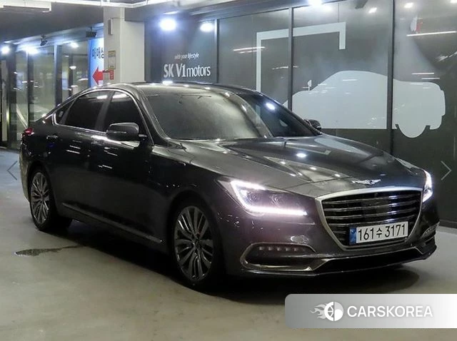 Genesis G80 2018 Черный из Кореи