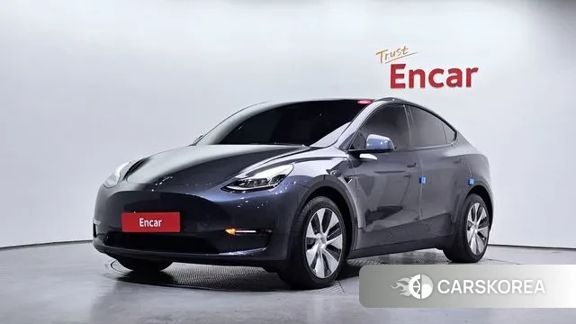 Tesla Model Y 2022 Серый из Кореи