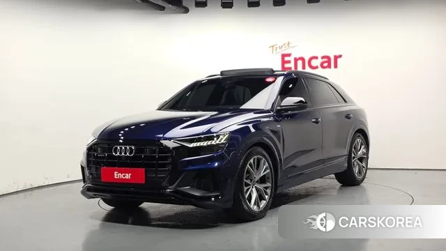 Audi Q8 (4M) 2022 Синий из Кореи