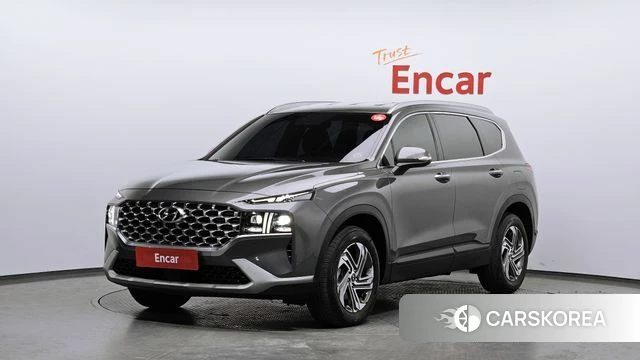 Hyundai The New Santa Fe 2021 Серый из Кореи