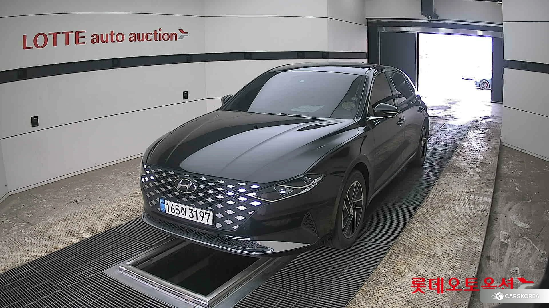 Hyundai Grandeur 2022 Midnight Black Pearl из Кореи