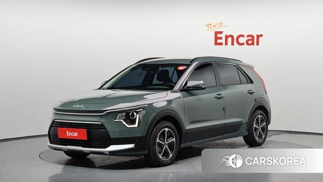 Kia Di Ol Nu Niro 2023 Зеленый из Кореи