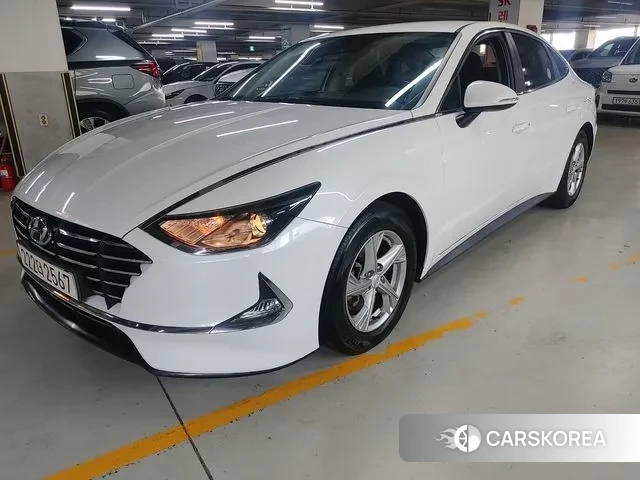 Hyundai Sonata (DN8) 2020 Белый из Кореи