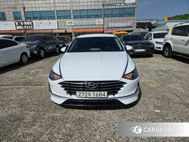Hyundai Sonata (DN8) 2020 Белый из Кореи