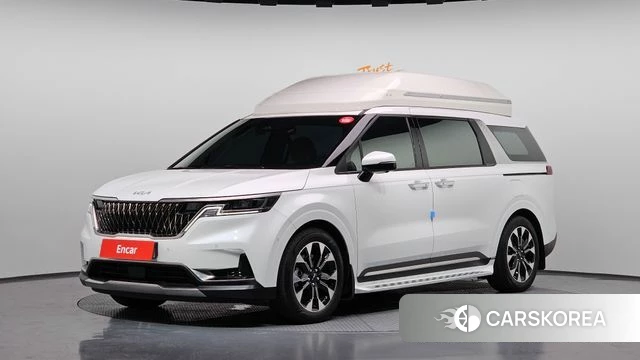 Kia Carnival 4th generation 2023 Белый из Кореи