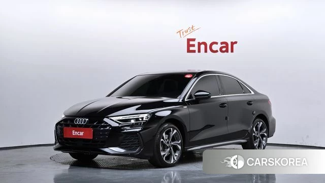 Audi A3 (8Y) 2025 Черный из Кореи