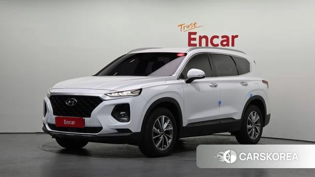 Hyundai Santa Fe TM 2019 Белый из Кореи