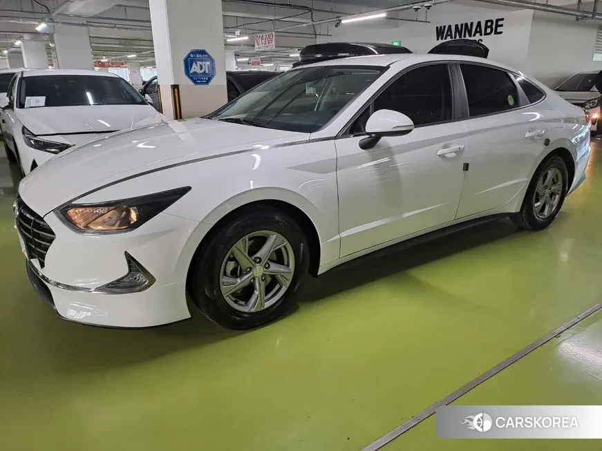 Hyundai Sonata (DN8) 2022 Белый из Кореи