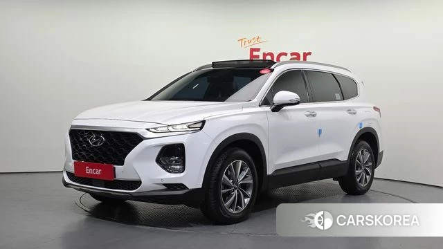 Hyundai Santa Fe TM 2019 Белый из Кореи