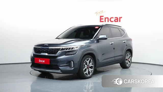 Kia Seltos 2019 Серый из Кореи