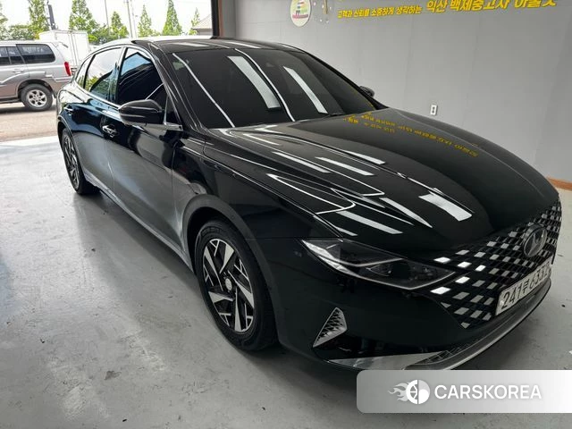 Hyundai The New Grandeur IG Hybrid 2021 Черный из Кореи