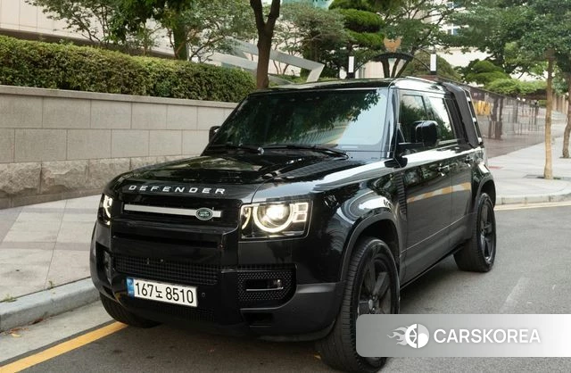 Land Rover Defender (L663) 2021 Черный из Кореи