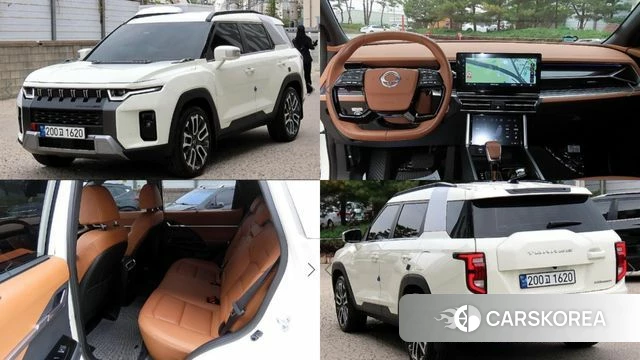 Ssangyong Torres 2023 Белый из Кореи