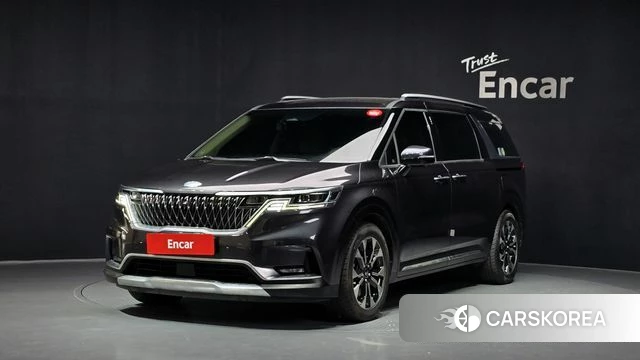 Kia Carnival 4th generation 2021 Серый из Кореи