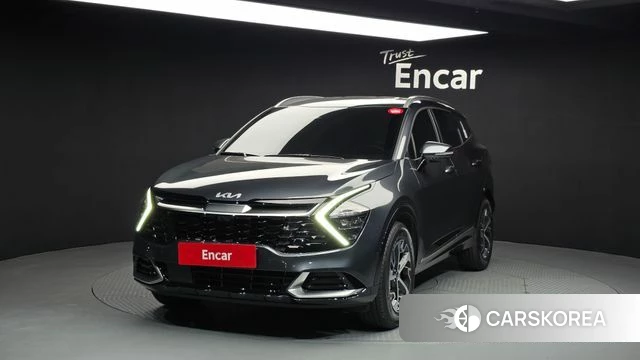 Kia Sportage 5th Generation Hybrid 2024 Серый из Кореи