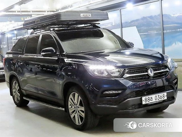 Ssangyong Rexton Sports 2019 Синий из Кореи