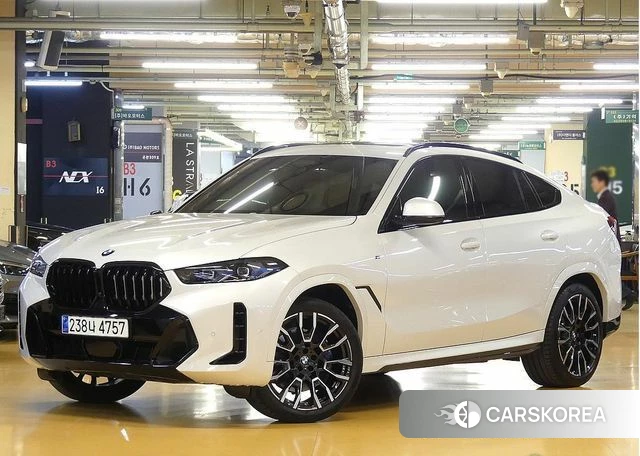 BMW X6 (G06) 2023 Белый из Кореи