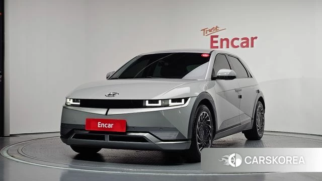 Hyundai Ionic 5 2021 Серебристо-серый из Кореи
