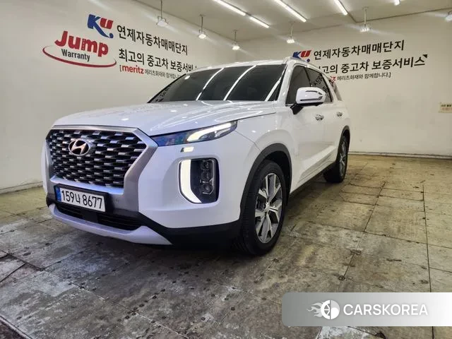 Hyundai Palisade 2021 Жемчужный цвет из Кореи