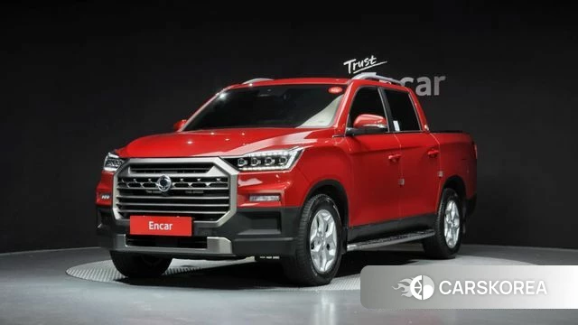 Ssangyong The New Rexton Sport 2024 Красный из Кореи