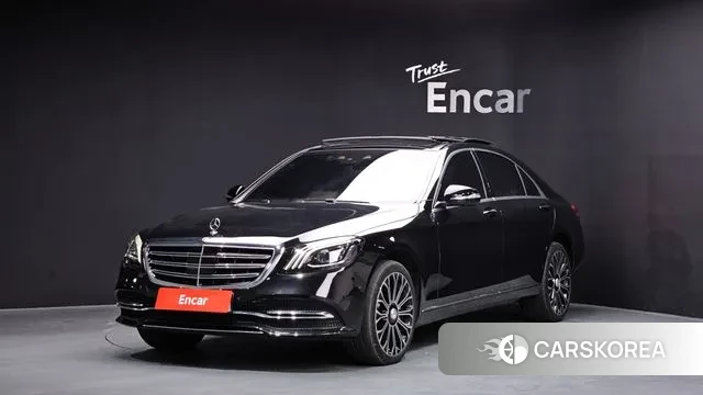 Mercedes-Benz S-Class W222 2020 Черный из Кореи