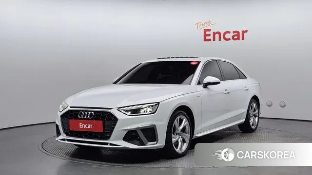 Audi A4 (B9) 2020 Белый из Кореи