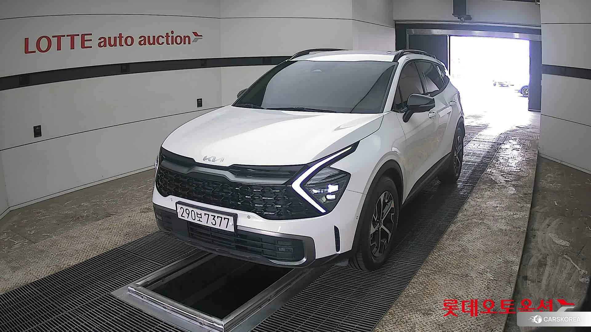 Kia Sportage Hybrid 2023 Белый из Кореи