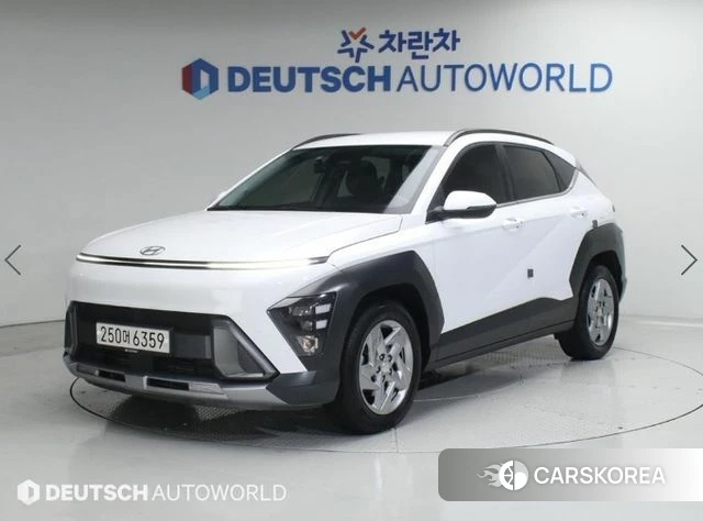 Hyundai Kona (SX2) 2023 Белый из Кореи