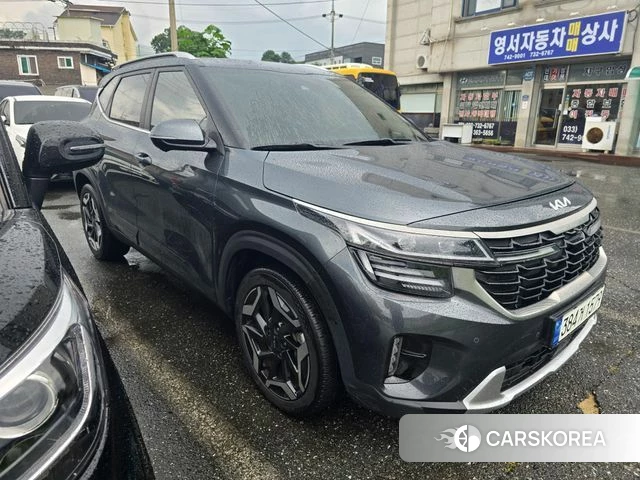 Kia The New Seltos 2023 Серый из Кореи