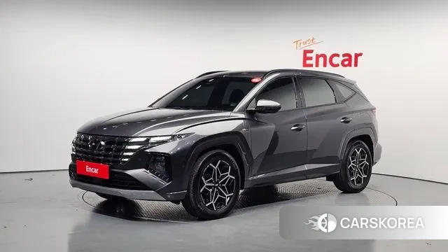 Hyundai Tucson Hybrid (NX4) 2022 Серый из Кореи