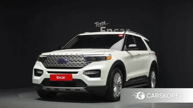 Ford Explorer 6th Generation 2022 Белый из Кореи