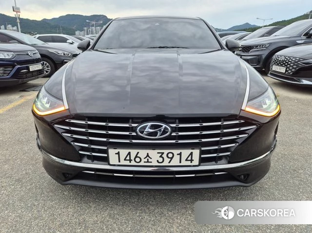 Hyundai Sonata Hybrid (DN8) 2022 Черный из Кореи