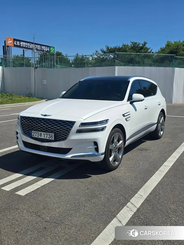 Genesis GV80 2021 Белый из Кореи