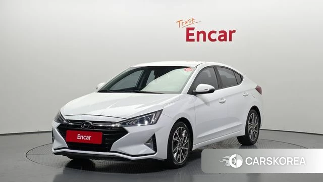 Hyundai The New Avante AD 2019 Белый из Кореи