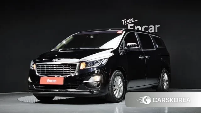 Kia The New Carnival 2019 Черный из Кореи