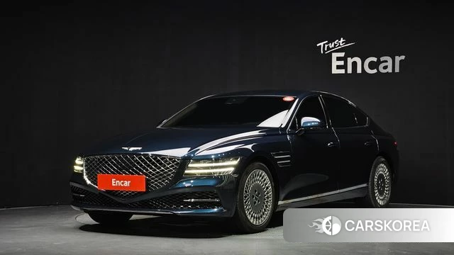 Genesis G80 (RG3) 2021 Синий из Кореи