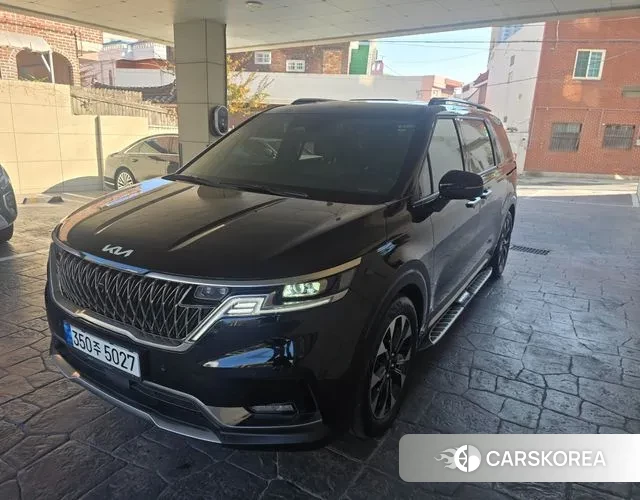 Kia Carnival 4th generation 2023 Черный из Кореи