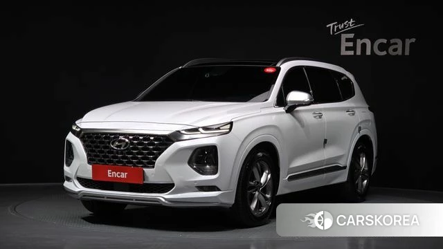 Hyundai Santa Fe TM 2018 Белый из Кореи