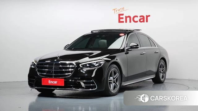 Mercedes-Benz S-Class W223 2023 Черный из Кореи