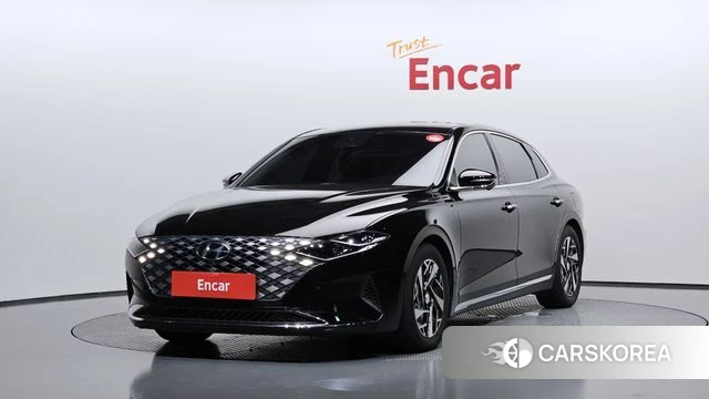 Hyundai The New Grandeur IG Hybrid 2020 Черный из Кореи