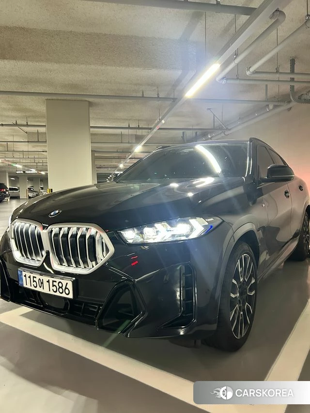 BMW X6 (G06) 2025 Черный из Кореи