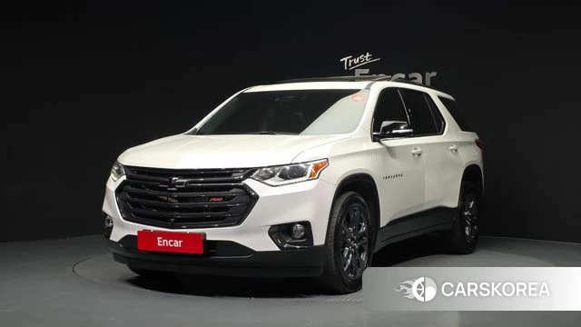 Chevrolet (GM Daewoo) Traverse 2021 Белый из Кореи